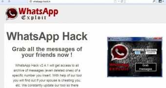 WhatsApp hack website