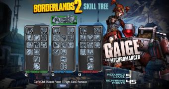 Customize Gaige before she's out for Borderlands 2