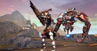 Gaige and her Deathtrap robot