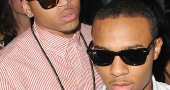 Bow Wow and Chris Brown drink, then get behind the wheel together