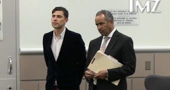 Vitalii Sediuk in court after punching Brad Pitt in the face at the “Maleficent” movie premiere