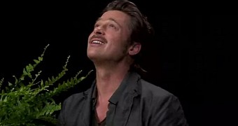 Brad Pitt takes a lot of abuse from Zach Galifianakis in his funny skit "Between Two Ferns"
