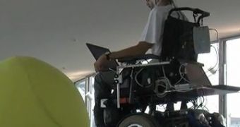 A wheelchair controlled by thought alone, from the EPFL Lab of José Millan