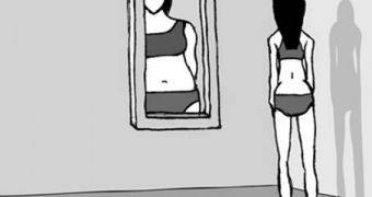 Anorexia patients have a distorted image of their own bodies, which leads them to believe they should eat less