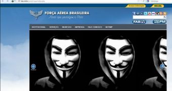Brazilian Air Force website hacked