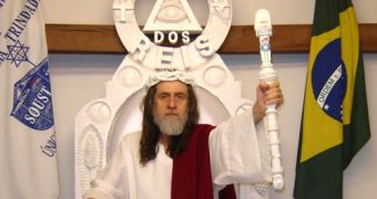 The 66-year-old claims to be Jesus reborn and is meant to save the world