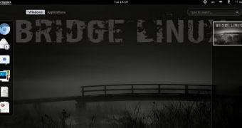 Bridge Linux Gnome desktop