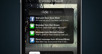 iOS notifications concept by Andreas Hellqvist