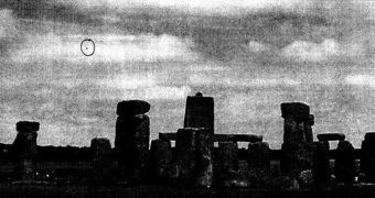 UFO is caught on camera at Stonehenge