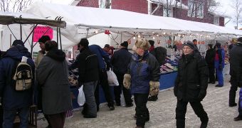 Jokkmokk's famous winter market