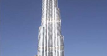 World’s tallest building, the Burj Khalifa in Dubai