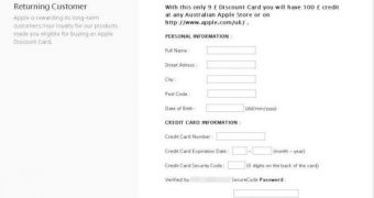 "My Apple ID" phishing webpage