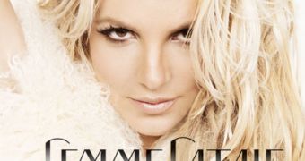 Artwork for Britney Spears’ upcoming album, “Femme Fatale”