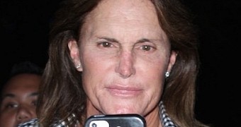 Bruce Jenner leaves Elton John concert, which he attended with his rumored new girlfriend, Ronda Kamihira
