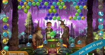 Bubble Witch Saga for Android (screenshot)