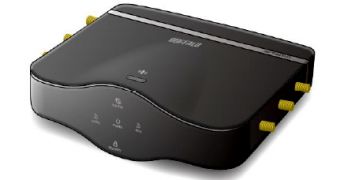 Buffalo AirStation WZR-1750H 802.11c wireless router