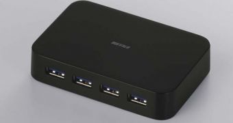 Buffalo Brings 4-Port USB 3.0 Hub