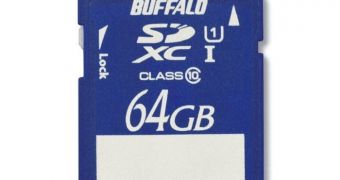 Buffalo 64 GB Class 10 memory card debuts