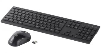 Buffalo New Efficient Wireless Keyboard and Mouse Kit