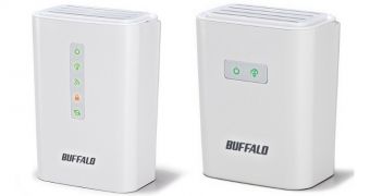 Buffalo HomePlug powerline AV adapters