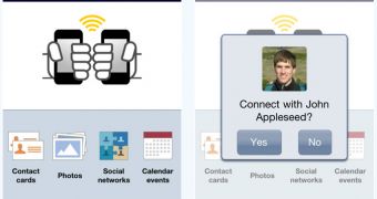 Bump user interface (App Store screenshots)