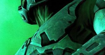 Master Chief in a... powerful green light
