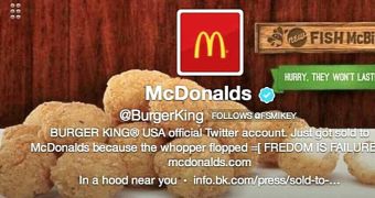 Burger King Twitter account hacked by Anonymous