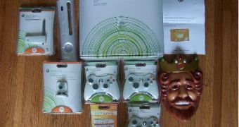 Burger King Xbox 360 Give-away Bundle - Freaky Mask Included