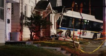 The Granados' residence was completely totaled as a bus crashed into it, killing a boy