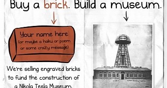 Buy a Brick, Help Build the Tesla Museum in New York, US