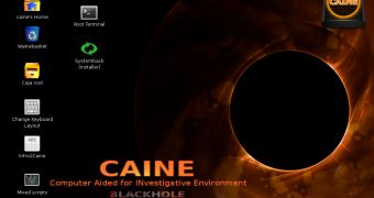 Caine 5.0 desktop