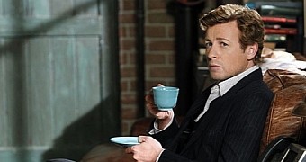 Simon Baker as Patrick Jane, former conman who helps solve murders, on “The Mentalist”