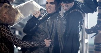 CBS says audiences are not “familiar” with the kind of imagery promoted by Adam Lambert at the AMAs 2009