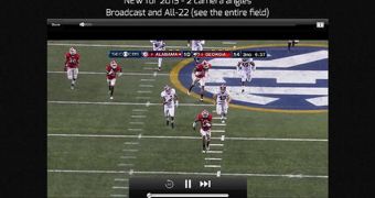 CBS Sports iPad screenshot