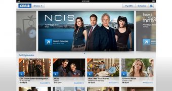 CBS iOS app promo