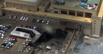 Attack on Westgate mall in Nairobi is captured on CCTV