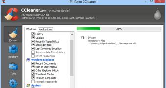 CCleaner offers support for Windows 8.1 too