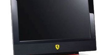 CERF Exclusive - The Ferrari Horse on A Perfect LCD Screen