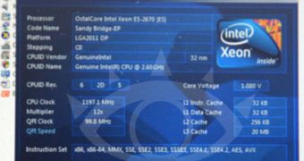 Intel Xeon E5 8-core chip in LAN party machine