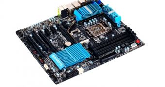 Gigabyte demos 7-Series motherboards with 3D BIOS and 3D Power