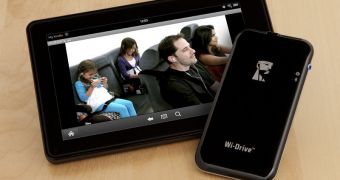 CES 2012: Kingston’s Wi-Drive SSD Adds 64GB of Wireless Storage to the Kindle Fire