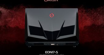 Redesigned Origin PC EOS17-S gaming notebook