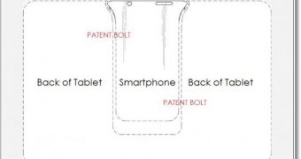 Samsung patent bolt