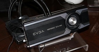 CES 2015: EVGA GeForce GTX 980 HydroCopper Water-Cooled Graphics Card