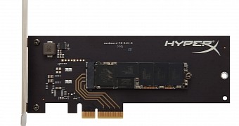 Kingston HyperX Predator PCIe SSDs in M.2 format on PCI Express adapter card