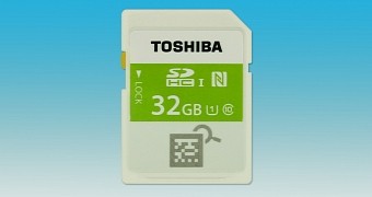 Toshiba NFC SDHC