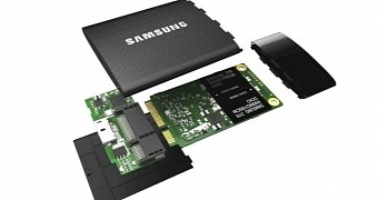 CES 2015: Portable SSD of 1 TB Capacity from Samsung Uses 3D Vertical NAND