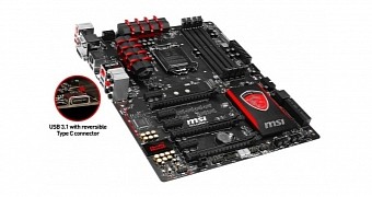CES 2015: USB Type-C for the First Time on a Motherboard, MSI Z97A
