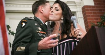 Former CIA Director Petraeus, pictured with friend Jill Kelley
