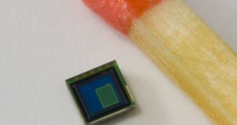 Image of single chip CMOS camera devices